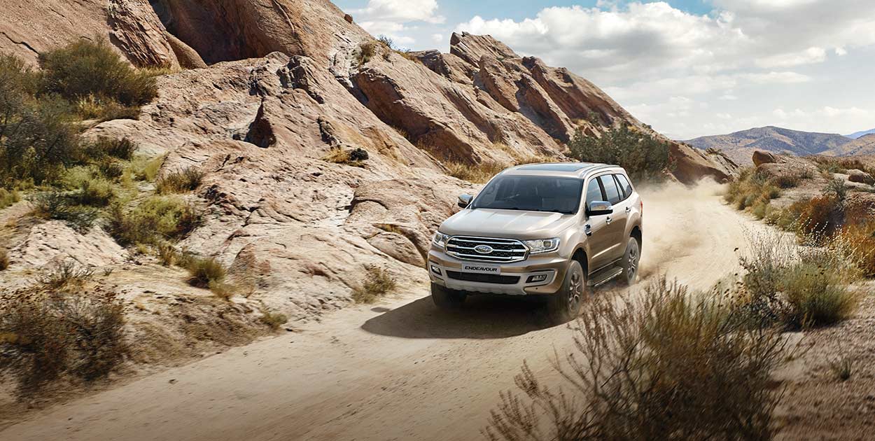 New Ford Endeavour Exterior