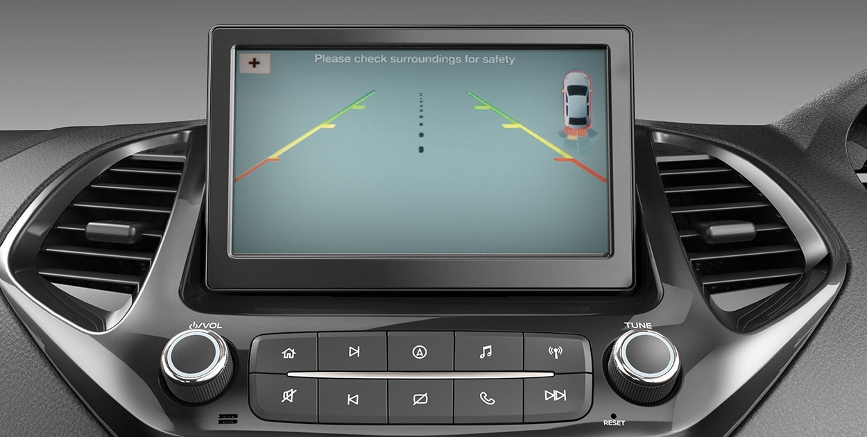 Ford Figo's Rear-View camera